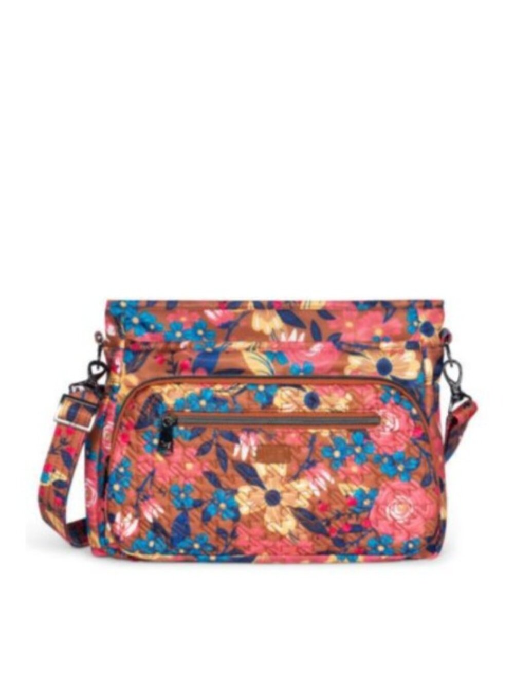 Lug Shimmy SE Crossbody Bag - Whimsy Copper, Zipper Pocket & Card Slots, Stylish